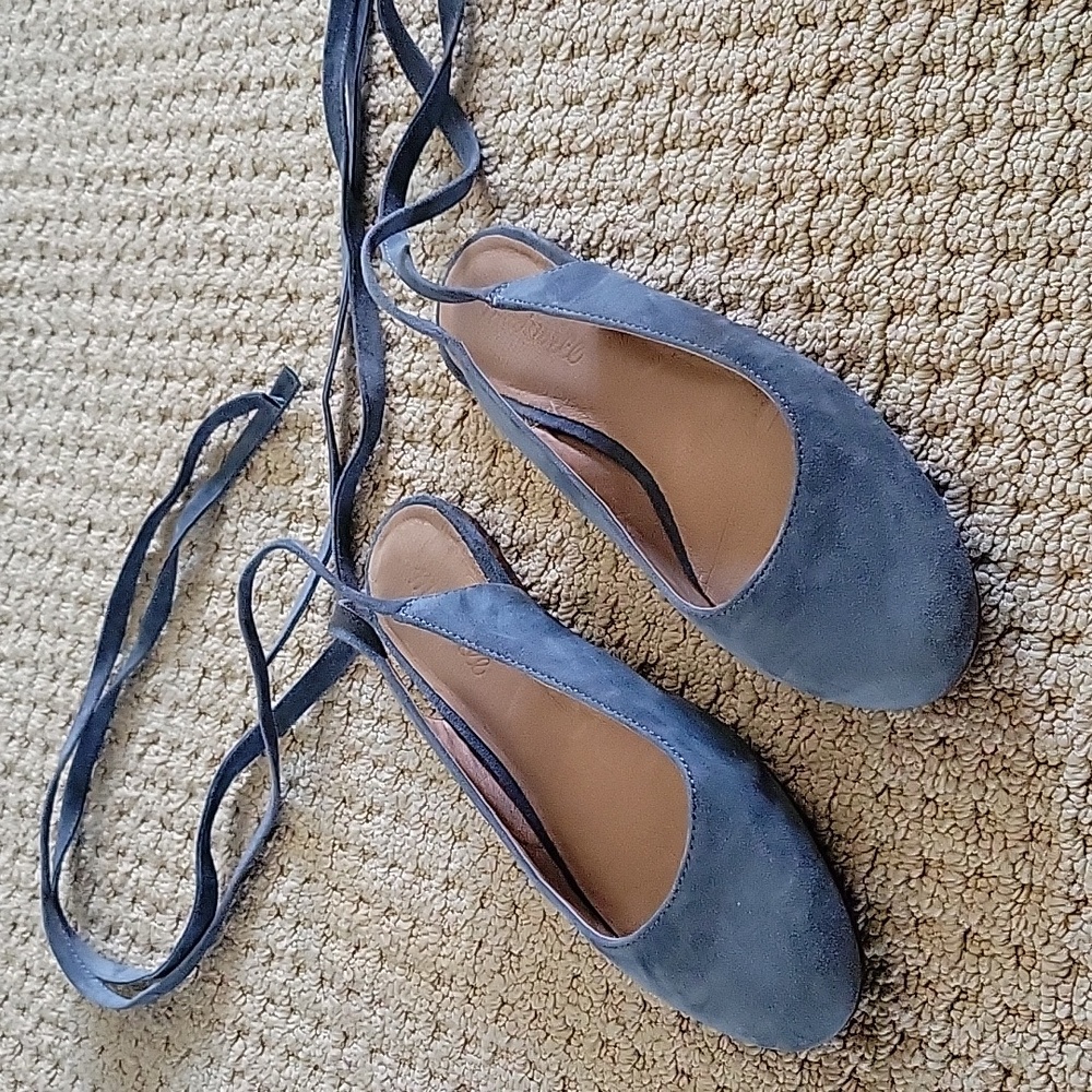 Madewell Leather Suede Gladiator Sandals